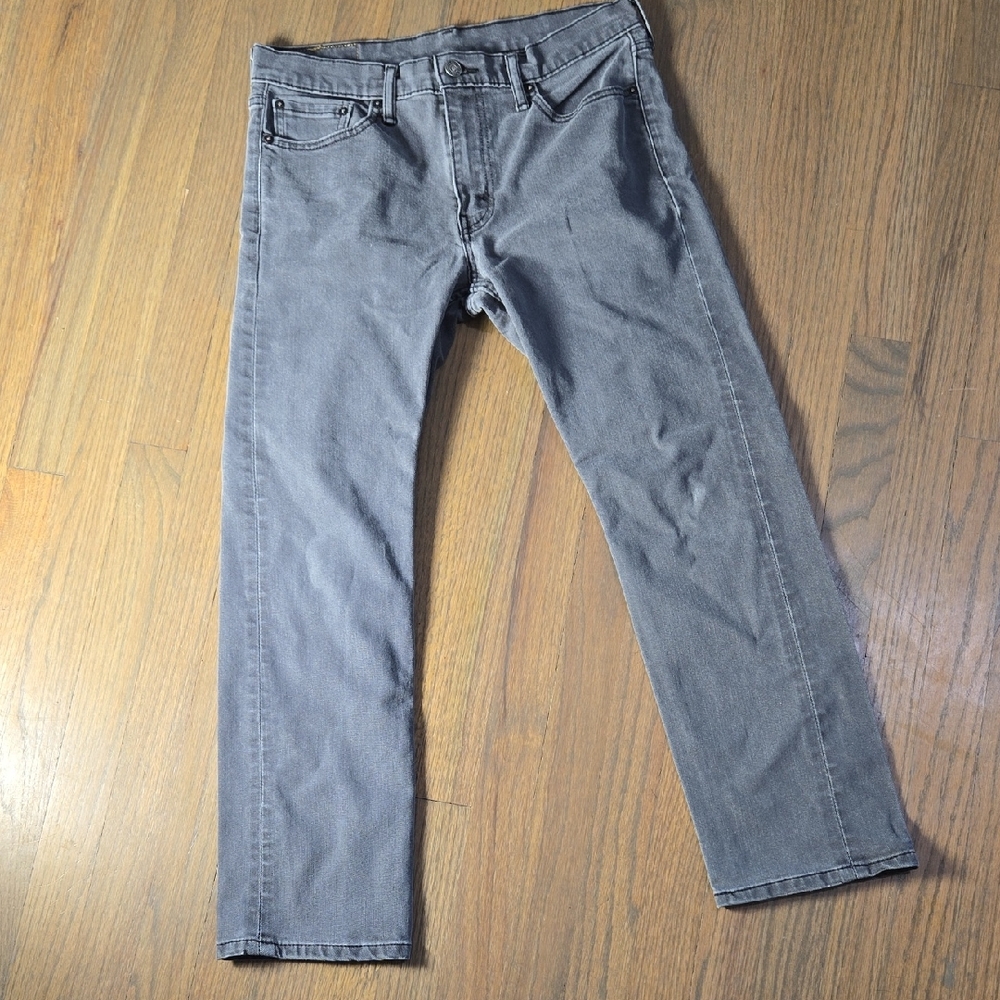 Levi's Gray 513 Straight Jeans Classic Fit